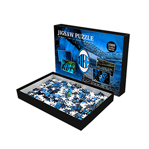 Fantasy Clamshell Puzzle Box with Two Sided Print