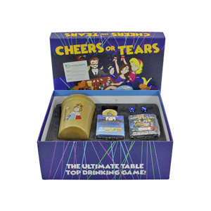 Game Lid-Off Box with Blister Insert