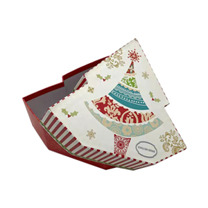 Christmas Tree Shaped Holiday Box
