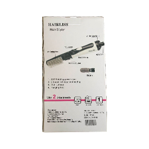 Hair Styler Packaging Box with Display Panel