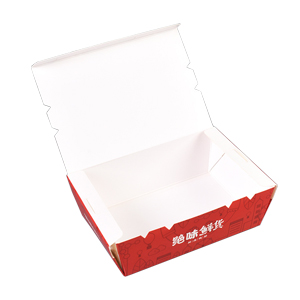 Custom Single Hook Paper Take Out Boxes
